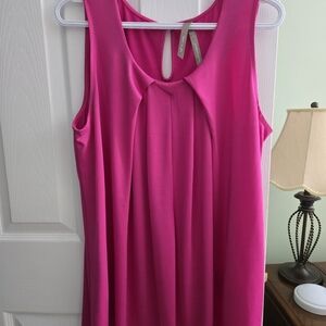 Penningtons Vibrant Pink Sleeveless Blouse